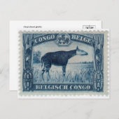 gegraveerd Briefkaart Stempel (Voorkant / Achterkant)