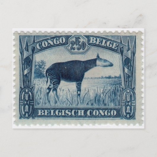 gegraveerd Briefkaart Stempel (Voorkant)