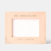 Gegraveerd 'Ons Jubileum' Custom Photo Lijst (Voorkant)