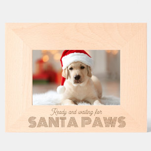 Gegraveerde fotolijst, Kerstmis hondliefhebber leu Lijstjes