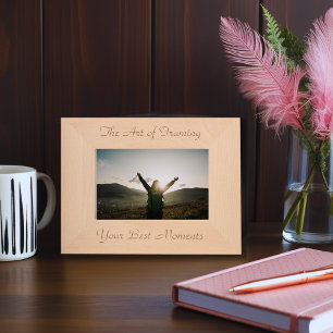 Gegraveerde Houten Foto Lijst – Elegant Ontwerp Lijstjes