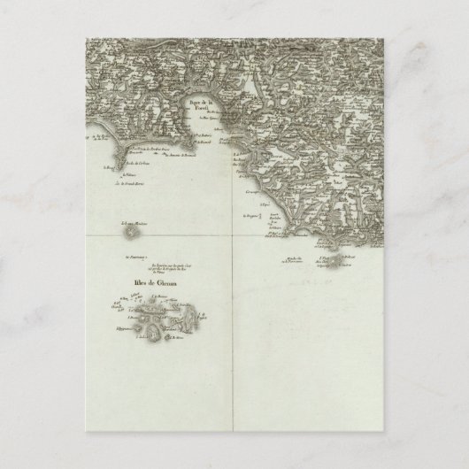 Gegraveerde kaart van France 2 (Voorkant)