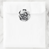 Gegraveerde Roos Stickers (Tas)