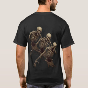 Gegrild skelet horror t-shirt