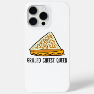 Gegrilde kaas Koningin Grappige gegrilde kaas iPhone 15 Pro Max Hoesje