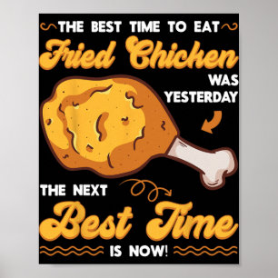 Gegrilde Kip Chickenarian Gemarineerde Maaltijd Sn Poster