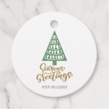 Gegroet van de kerstseizoenen van Elegant