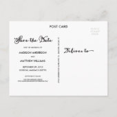 gehaakt | Het Briefkaart Datum opslaan (Achterkant)