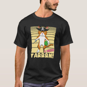 Gehaakt Pun Zeeroverskat Met Wol En Haak Krokod T-shirt