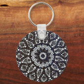 gehaakte doily Sleutelhanger (Voorkant)