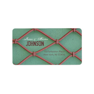 Gehaakte draden etiket