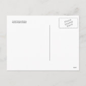 gehaakte kerstkous feestdagenkaart (Achterkant)