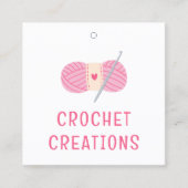 Gehaakte kleding Labels Prijs Labels Small Busines (Voorkant)