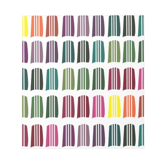 Gehaakte Kleurrijke Breien Garen Patroon Gehaakte Notitieblok (Voorkant)