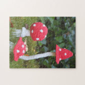 Gehaakte paddenstoelen legpuzzel (Horizontaal)