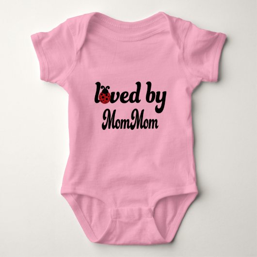 Gehaald door Mommom Gift Romper (Voorkant)