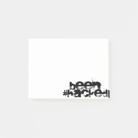 Gehackt Post-it® Notes (Voorkant)
