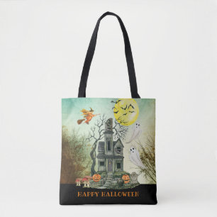 Gehakt huis Happy Halloween Draagtas