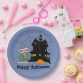 Gehakt huis te koop papieren bordje (Feest)