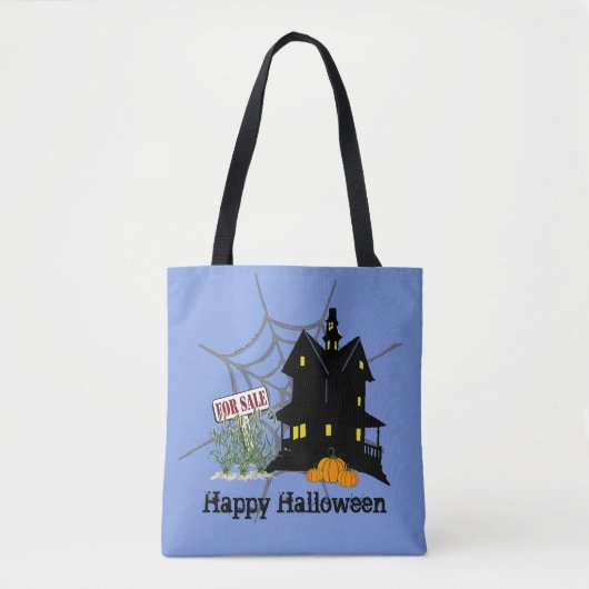 Gehakt huis te koop tote bag (Voorkant)