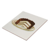  gehakt laagje chocolade tegeltje (Zijkant)