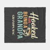 Gehakt op opa fleece deken (Voorkant (Horizontaal))