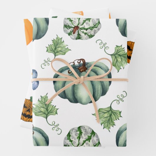 Gehakt papierblok voor hakhout, set van 3 inpakpapier vel (In situ)