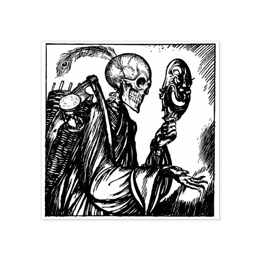 gehakt 	rubberstempel (Afrduk)