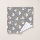 Gehakt theehanddoekset bad handdoek (Wasdoekje)