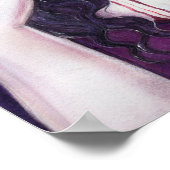 Gehakt vampier gotisch poster van Renee Lavoie (Hoek)