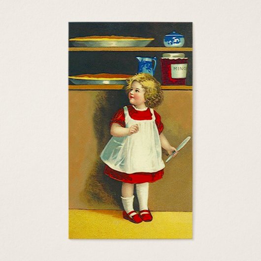 GEHAKT VLEES TAART MAND CADEAU LABEL KAART GEHAKT (Voorkant)