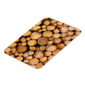 Gehakt vuurhoutmagneet magneet (Linkerzijde)