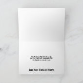 GEHAKT WORDEN: HORSE PENCIL ART: UITNODIGING (Binnen)