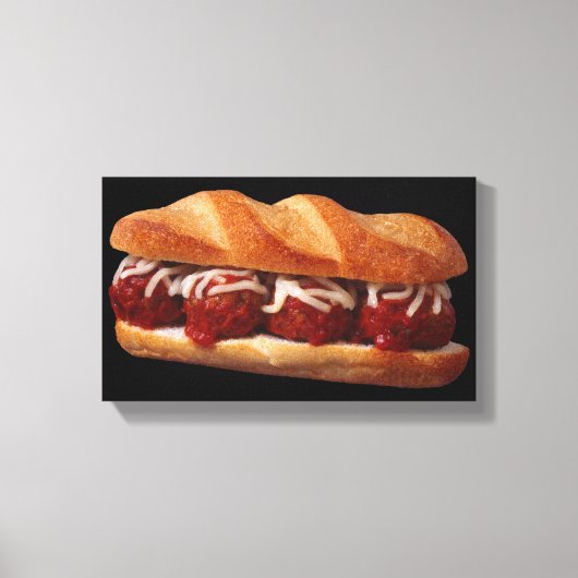 gehaktbalduif canvas afdruk (Voorkant)