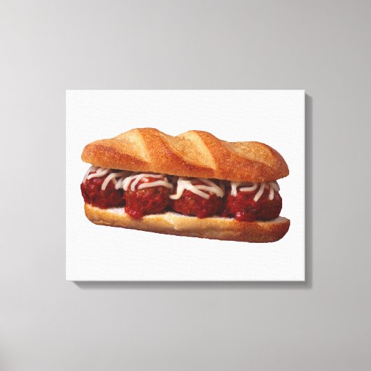 gehaktbalduif canvas afdruk (Voorkant)