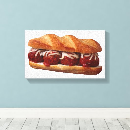 gehaktbalduif canvas afdruk (Insitu (Houten vloer))