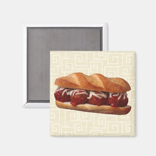 gehaktbalduif magneet (Voorkant / Achterkant)