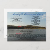 Gehaktbrood & Macaroni en Kaas Briefkaart (Voorkant / Achterkant)