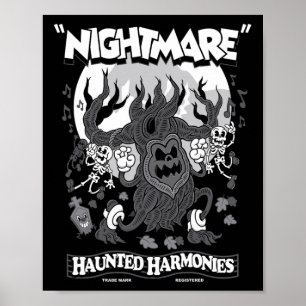 Gehakte Harmonies - Cartoon Halloween - Cr Poster
