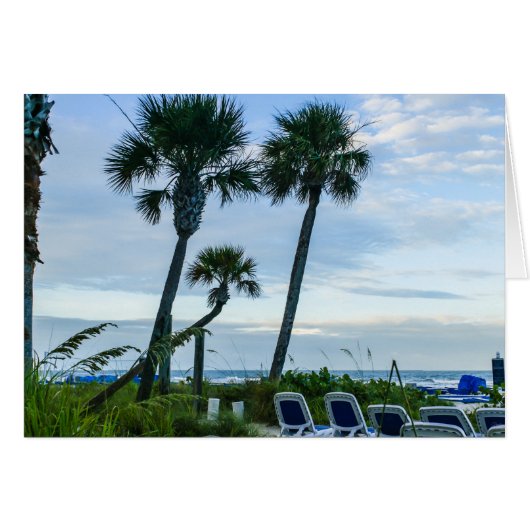 Gehakte palmbomen (Voorkant Horizontaal)