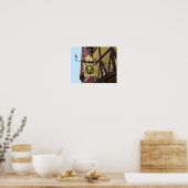 Gehakte pretzel met cupids poster (Keuken)