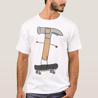 Gehamerd SK8R (kleur) T-shirt