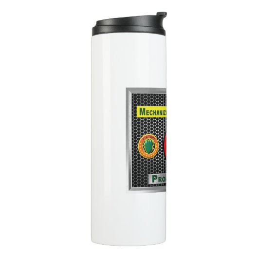 Gehandicapte 24e Mechanized Infantry Division Thermosbeker (Gedraaid links)