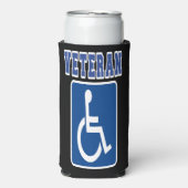 Gehandicapte gehandicapte veteraan (Seltzer Voorkant)
