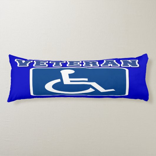 Gehandicapte gehandicapte veteraan lichaamskussen (Voorkant)