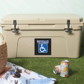 Gehandicapte gehandicapte veteraan sticker (Koeler)