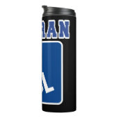 Gehandicapte gehandicapte veteraan thermosbeker (Geroteerd rechts)