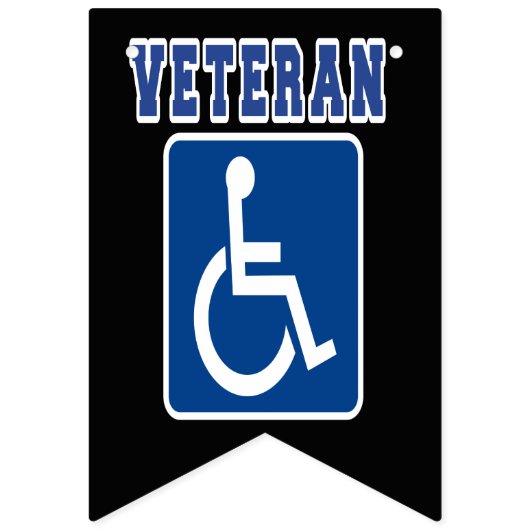 Gehandicapte gehandicapte veteraan vlaggetjes (Eerste vlag)