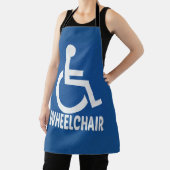 Gehandicapte rolstoel schort (Insitu)