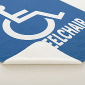 Gehandicapte rolstoel sherpa deken (3/4)